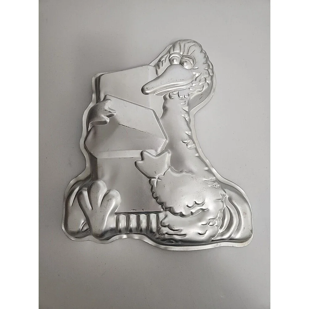 Vintage WILTON CAKE PAN 1978 BIG BIRD Sesame Street 502-2065 NO Paper Insert
